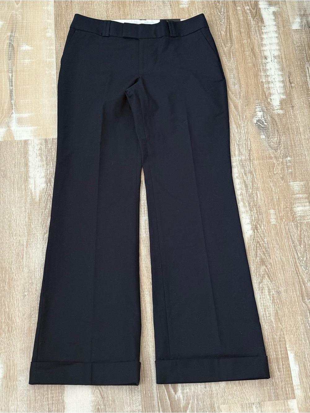 NWT Navy Banana Republic Wide Leg Trousers